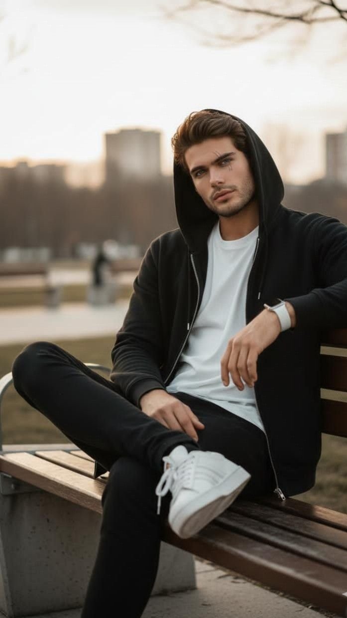 Ensaio casual masculino - 030